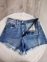 Load image into Gallery viewer, Love Shack Denim Shorts